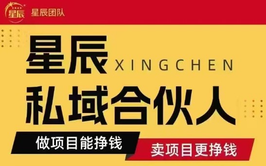 全网首发星辰私域项目合集，最新实操玩法，短期快速实现变现-九九网创
